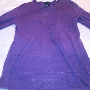 L R.O.T. cotton sweater tunic